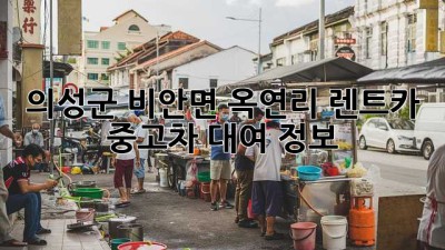 의성군 비안면 옥연리 렌트카 & 중고차 대여 정보
